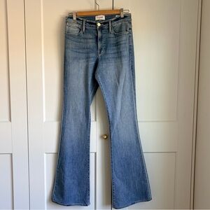 Frame Denim Light Blue Le High Flare Jeans | 28